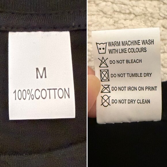 Graphic T Shirt Size M Easily Distracted By Music Black Music Note Tee - Picture 5 of 7